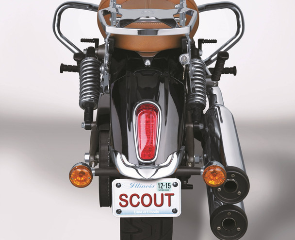 National Cycle - N7049 - Rear Fender Rear Tip Chrome Indian