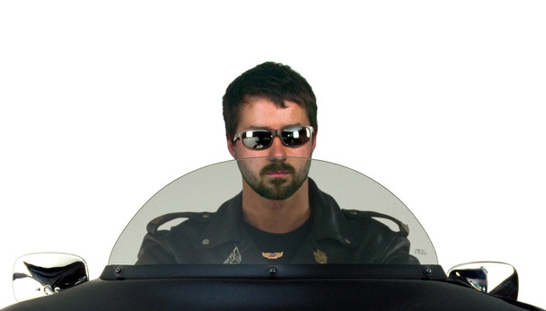 National Cycle - 20052 - Replacement Screen 8.75" Dark Smoke