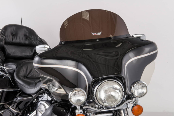 Slipstreamer - S-135-10DS - Windshield Dark Smoke 10" Flht 96-13 Replacement