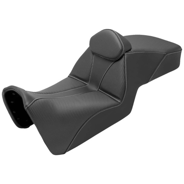 Saddlemen - Black Pan America Low Adventure Tour Seat W/ Backrest fits '21-'25 Pan America Models