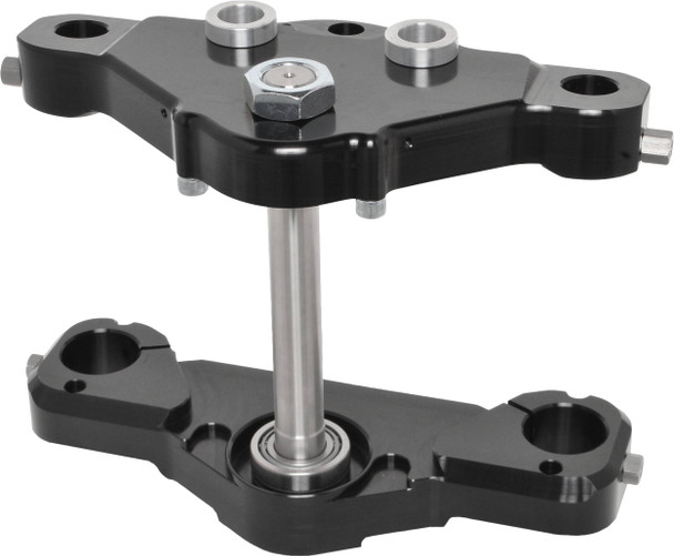 Hawg Halters Inc - 41FLAX23 - 6 Deg Raked Tree Set 23" Wheel Black Flt 87-13 41Mm