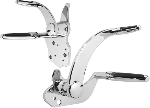 Hawg Halters Inc - FCK-F14CS-FR - Forward Cntrls Chrome Flh 14-Up