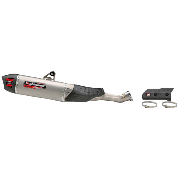 Yoshimura - Titanium RS-12 ADV Slip-On Exhaust W/ Titanium Muffler fits '21-'22 Pan America 1250 Models