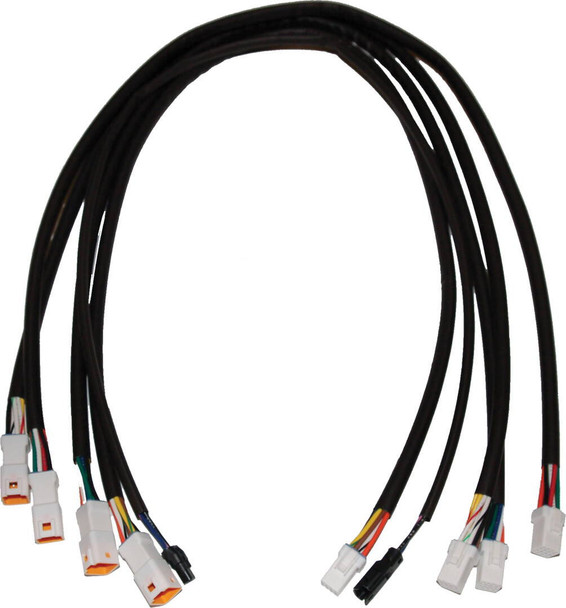 Namz Custom Cycle - NHCX-ID24 - Hbar Cntrl Ext Harness 24" Chieftan/Roadmaster 14-17