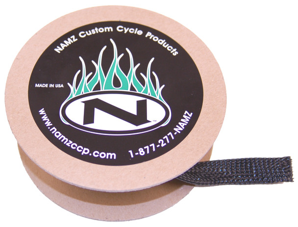 Namz Custom Cycle - NBFS-2501 - 1/8" Flex Sleeving 25' Spool Id Black