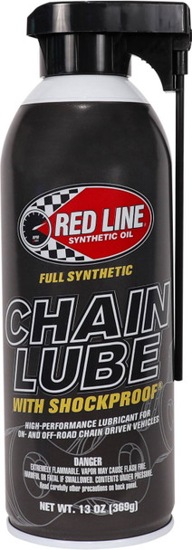 Red Line - 43103 - Chain Lube /W Shockproof 13 Oz (6/Case Sold Ea)