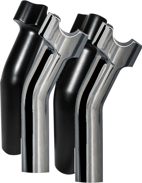 Wild 1 - WO527B - Chubby 5.5" Pullback Risers Black