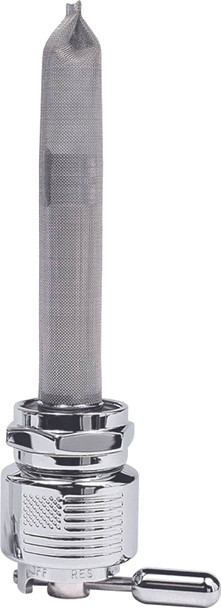 Pingel Ent - 6311-CRL - Power-Flo Petcock Chrome With Res American Flag