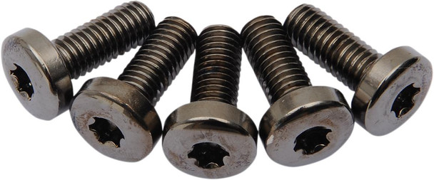 Drag Specialties - Rotor-To-Hub Bolt Kit fits '99-'22 Big Twin (Exc. '06-'17 FXD Models) & '92-'20 XL Models W/Cast Wheels - Black