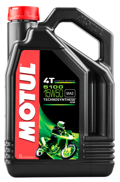 Motul - 104083 - 5100 Ester/Syn Engine Oil 15W50 4L