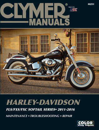 Clymer - CM251 - Repair Manual Harley Softail