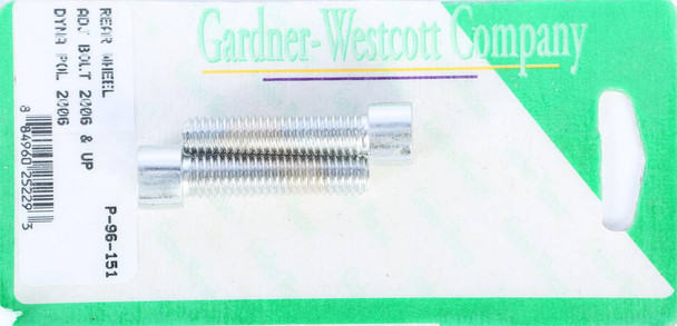 Gardnerwestcott - P-96-151 - Rear Wheel Adjustment Bolts 07-17 Dyna Models Rear
