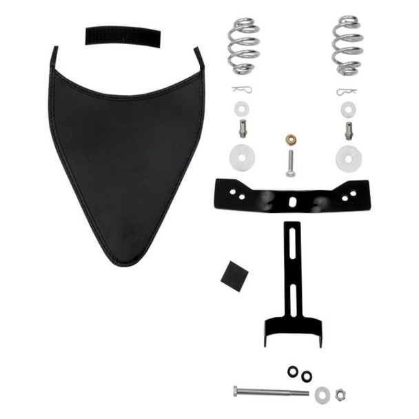 Drag Specialties - Frame Mount Spring Solo Seat Mount Kit fits '04-'22 Sportster Models (Exc. '21-'22 Sportster S/RH1250S, '22 Nightster/RH975 Models)