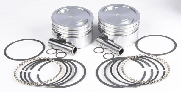 Kb Pistons - KB272.010 - Cast Pistons Xl 883 To 1200 10.0:1 .010