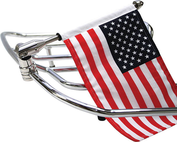 Pro Pad - RFM-FLD - Usa 6X9 Flag W/Folding Mount For 1/2" Round Bar