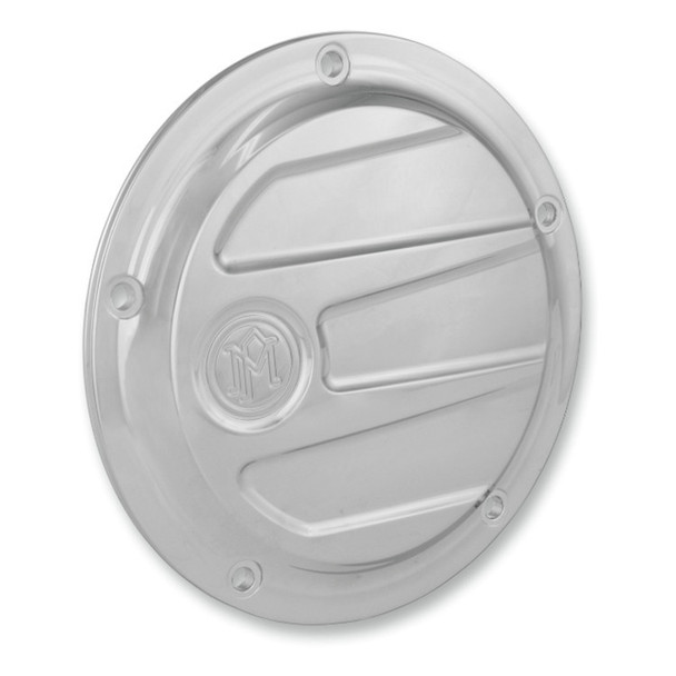 Performance Machine - Scallop Derby Cover fits '99-'18 Big Twin Models (Exc. '18 Softail Sport Guide, '16-'18 Baggers & '15 Electra Glide Ultra Models) - Chrome