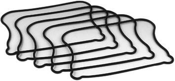 James Gaskets - 17353-86-A - Gasket Rocker Cover Lowr Rubr 883 1200 5Pk 17353-86-A