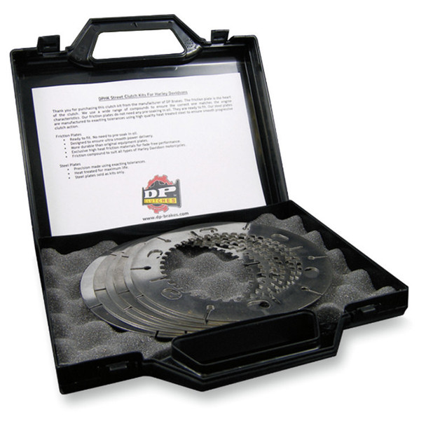 DP - High-Performance Steel Clutch Plates fits '71-E'84 Sportster Models (Repl. OEM #37992-71)