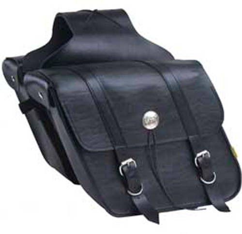Willie & Max - 58700-00 - Slant Saddlebag Deluxe 14"X12"X5.5"
