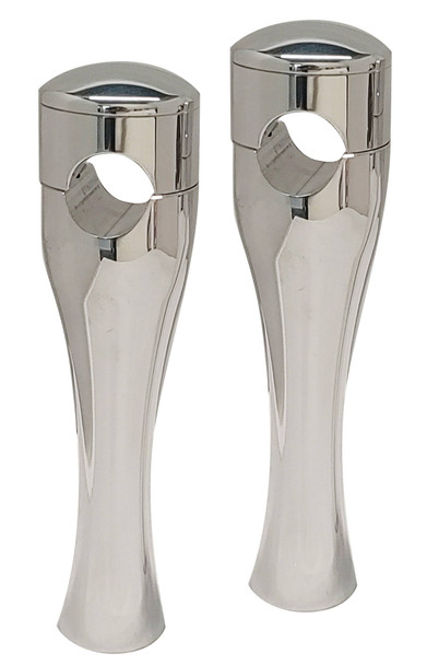 Accutronix - HRH1354-C - 4" Hourglass Riser 1" Bars Fx & Xl Chrome