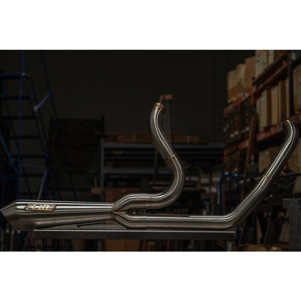 Cone Performance - 2-1 Exhaust Systems fits 2018+ HD M8 Softail Cone Sweeper