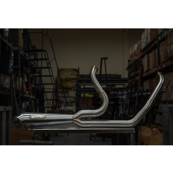Cone Performance - 2-1 Exhaust Systems fits '95-'16 HD Touring Cone Breakaway