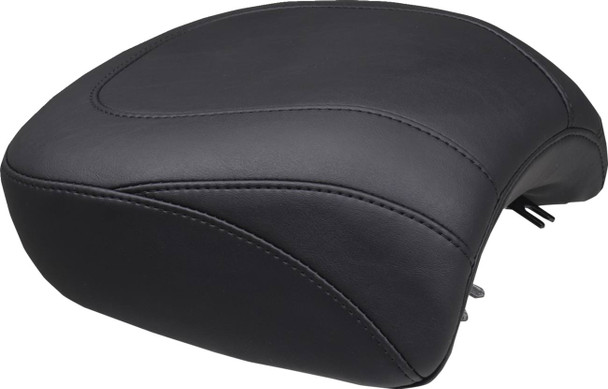 Mustang - 88411 - Wide Tripper™ Passenger Seat - Black Stitch - FLT/FLH '23-'25