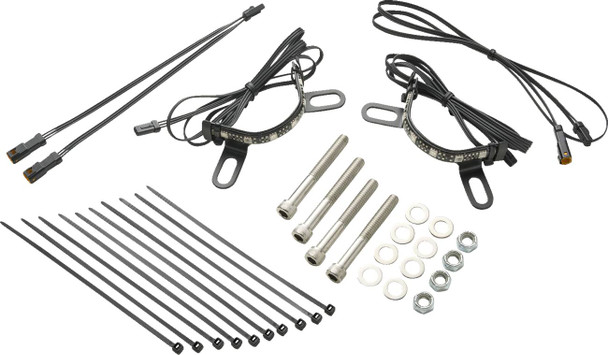 Ciro - 40802 - Shock & Awe EVOLVED™ Lighting Kit - Fork Mount - Harley-Davidson®