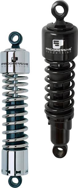 Progressive Suspension - 412CRZ-4065C - Shock - 12.5" - Cruise Series - Chrome