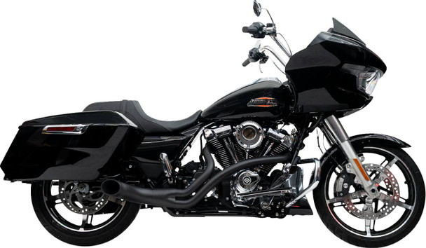 Trask - TM-5760BK - 2-into-1 Up Yours Exhaust System - M8 - Black
