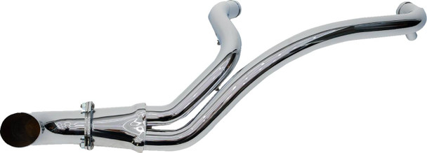 Trask - TM-5745CH - 2-into-1 BMF Exhaust System - Twin Cam - Chrome