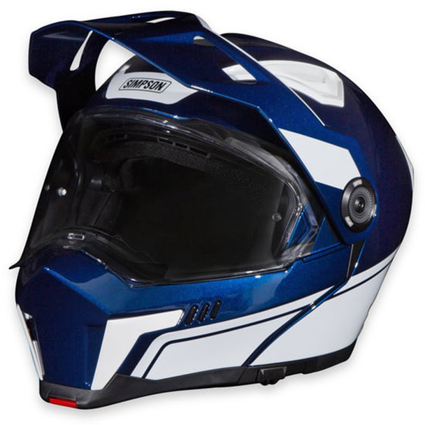 Simpson Helmets - Blue/White Journey Bandit Helmet