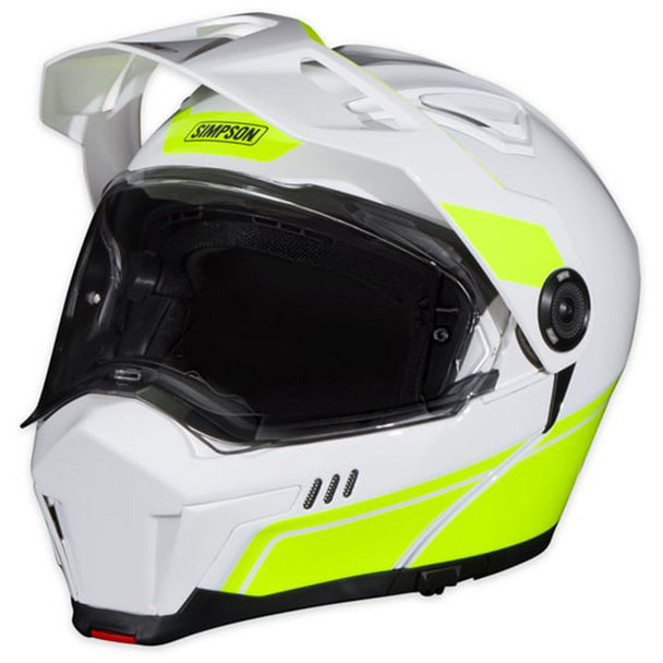 Simpson Helmets - Yellow/White Journey Bandit Helmet