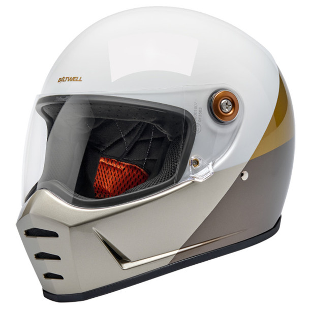 Biltwell - Gold/Silver/Bronze Lane Splitter Intersection Helmet