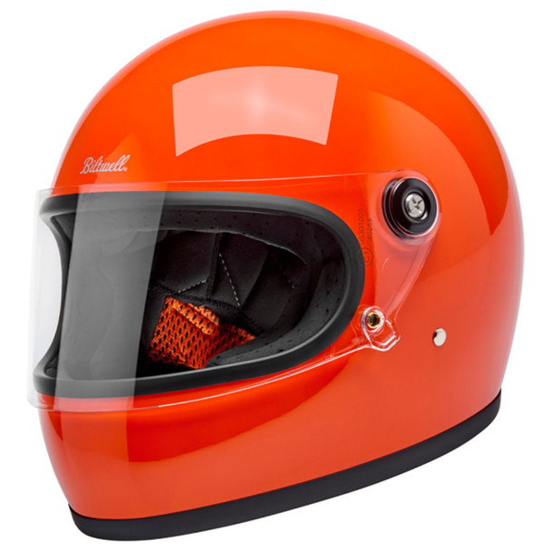 Biltwell - Hazard Orange Gringo S Helmet