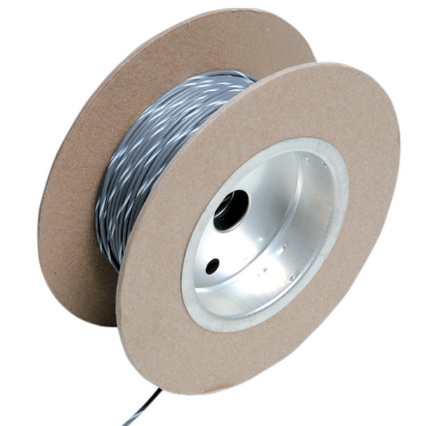 Namz Custom Cycle Namz - 18-Gauge OEM Color Wire 100' Length - Gray/White 