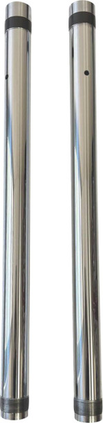 Pro-One Perf.Mfg. - 105430 - Fork Tubes - 43 mm - Stock Length - Hard Chrome - Inverted