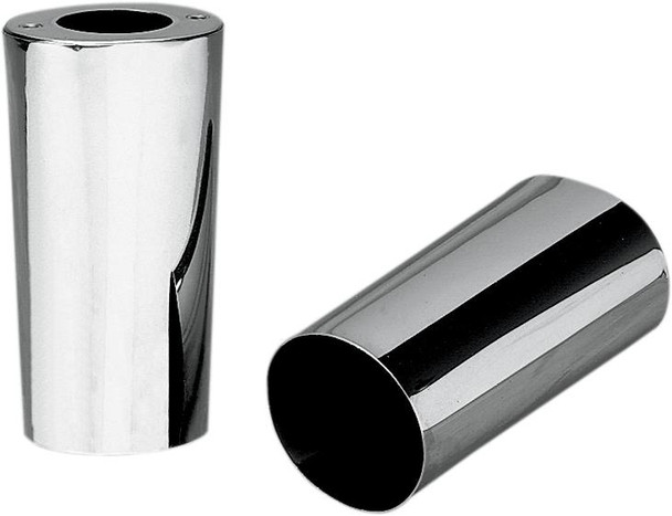 Drag Specialties - Fork Slider Cover - Stock Length - Chrome - Smooth
