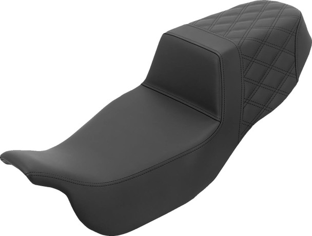 Saddlemen - 815-07E-173 - Step-Up Seat - Extended Reach - Rear Lattice Stitch - FLRT/FLTRT '15-'25