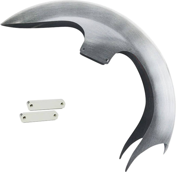 Paul Yaffe Bagger Nation - PYO:TALON21-14L-C - Talon Front Fender - 21" Wheel - With Chrome Adapters - HD Touring