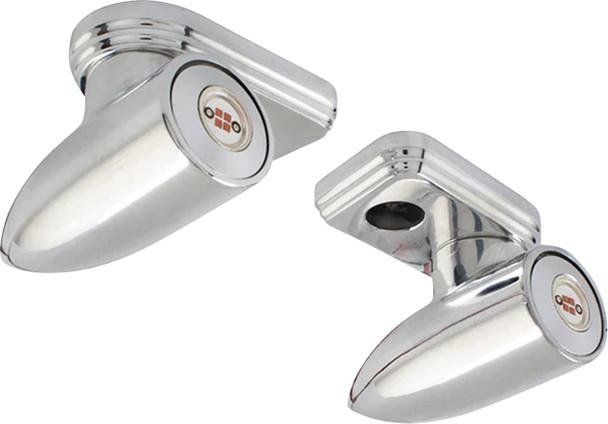 Paul Yaffe Bagger Nation - PYO:LB-PM-DRL-C - Lightning Bullet Pro - Amber/White - Chrome