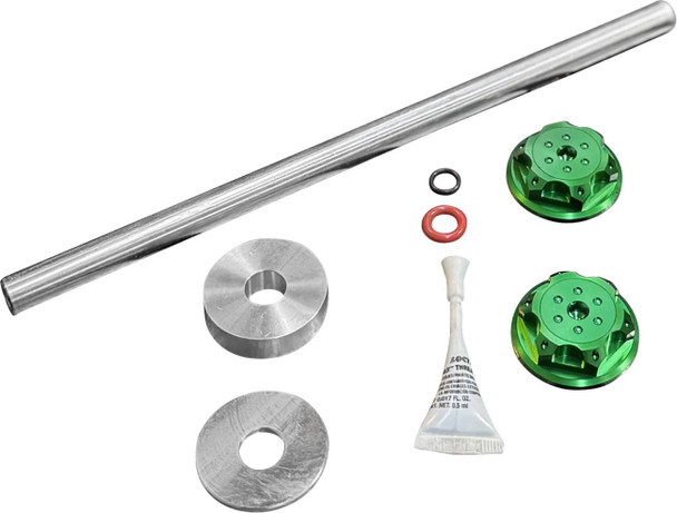 Paul Yaffe Bagger Nation - PYO:YHTR-18L-GN - Axle Cover Kit - Y-Axle Rod - Front - Standard/Turret - Green