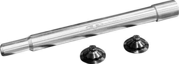 Paul Yaffe Bagger Nation - PYO:YAXLE-07-TP-BK - Y-Axle with 12 Point Style Axle Cover Kit - Custom - Front - Black - 1"