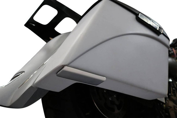 Paul Yaffe Bagger Nation - PYO:SBSP - Saddlebag Skid Plates - Silver