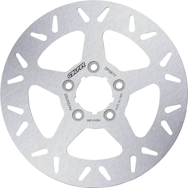 Galfer - DF681V - Brake Rotor - Fixed