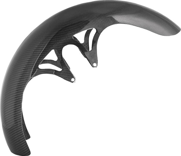 Arlen Ness - 210-082 - Front Fender - Wrapper - 21" - Carbon Fiber/Gloss - HD Touring '99-'13