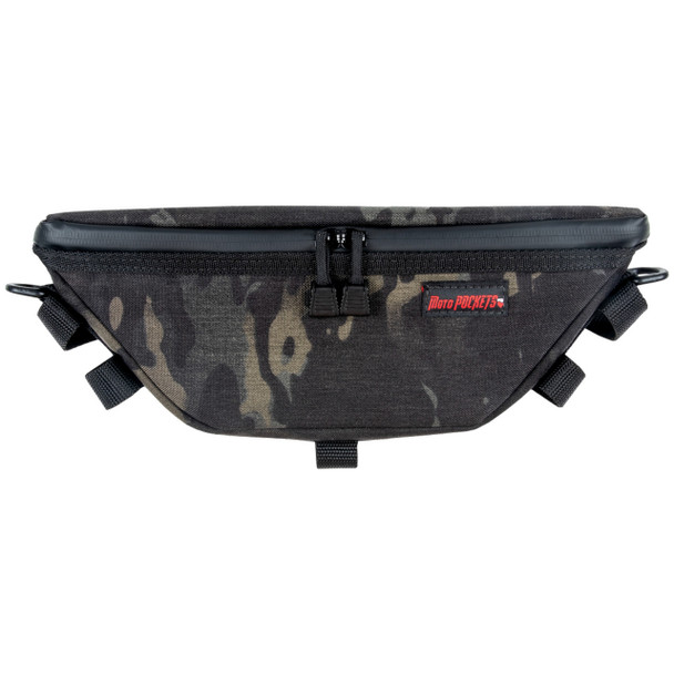 Moto Pockets - Handlebar Adventure Bag - Large Black CAMO