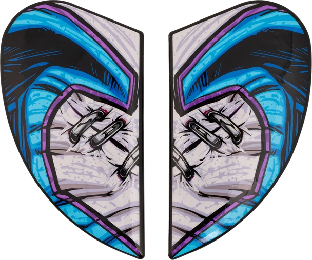 Icon - Airframe Pro™ Helmet Side Plates — Krazy Klown 2