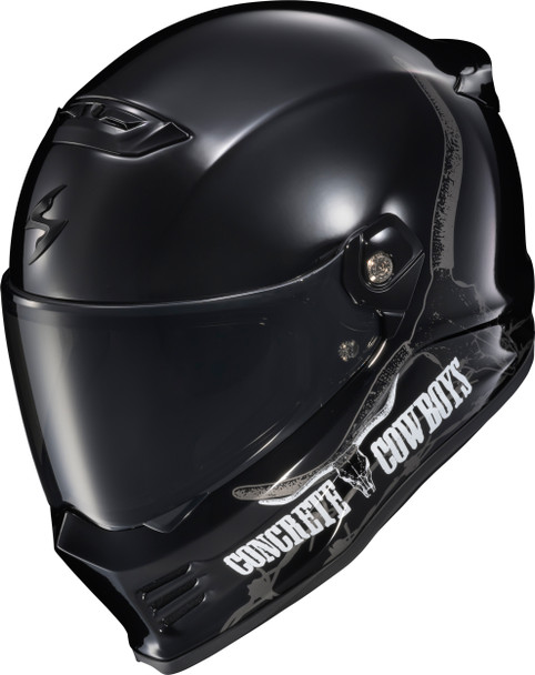 Scorpion - Covert FX Full Face Helmet - Concrete Cowboys - Black