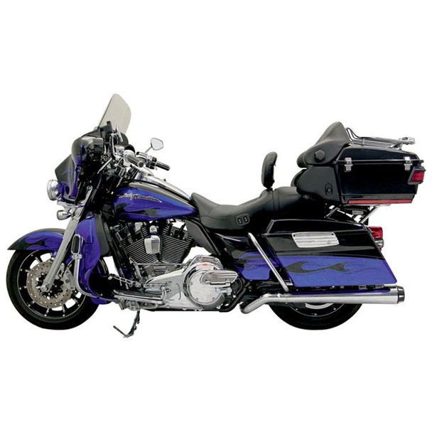 Bassani Exhaust - Pseudo Muffler for Road Rage II Mega Power System fits '09-'20 Touring Models - Chrome